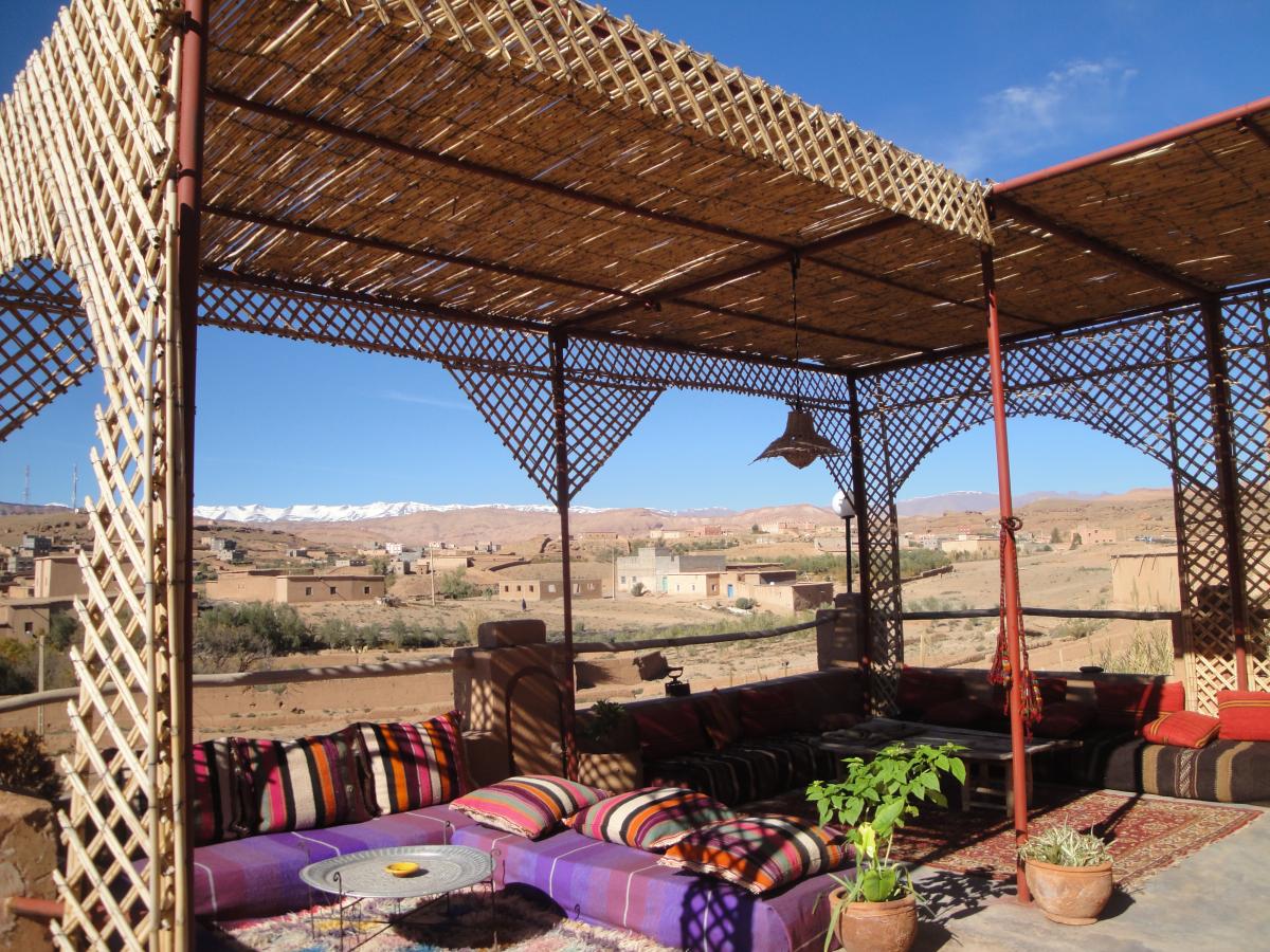 restaurant et plats kasbah maroc